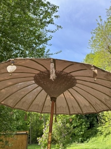 Parasol Balinais PBM1 vue bas